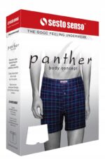 Luźne BOKSERKI męskie polskiej firmy SESTO SENSO Panther wzór numer 26 - obrazek 2